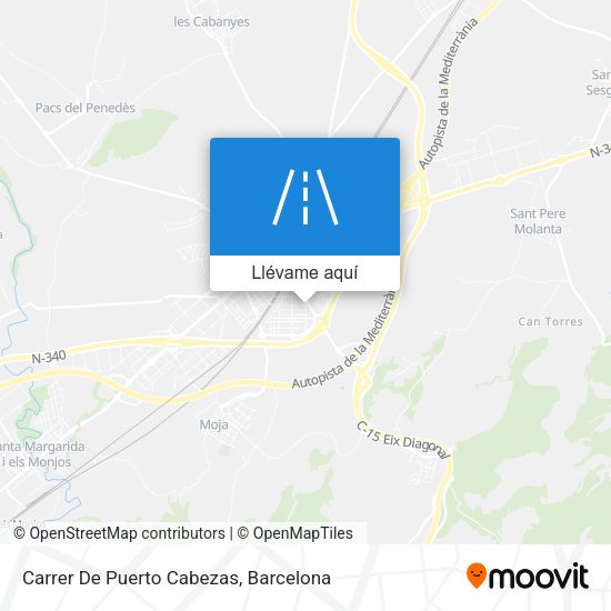 Mapa Carrer De Puerto Cabezas