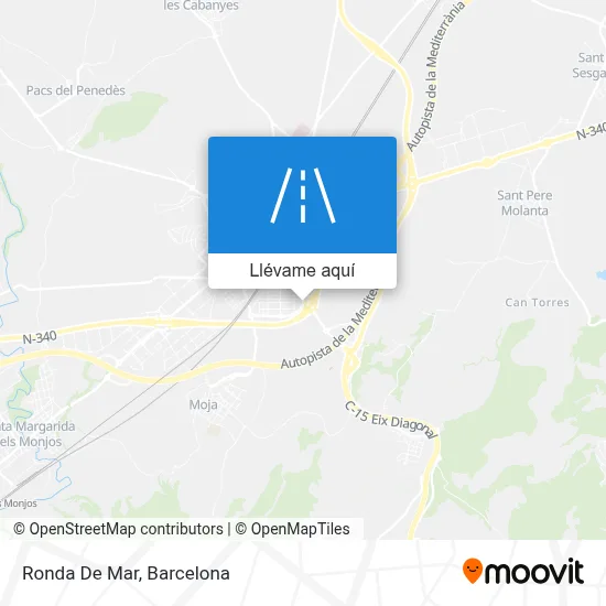 Mapa Ronda De Mar