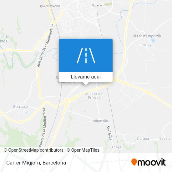 Mapa Carrer Migjorn