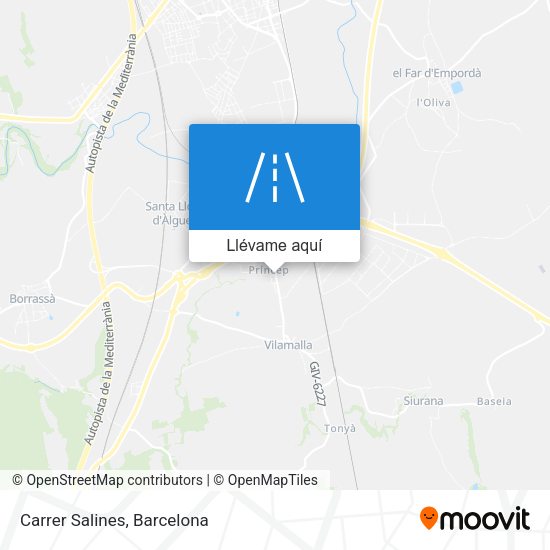 Mapa Carrer Salines