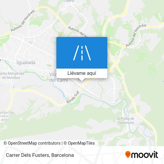 Mapa Carrer Dels Fusters