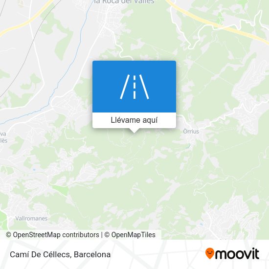Mapa Camí De Céllecs
