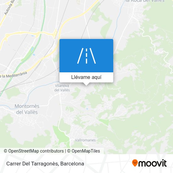 Mapa Carrer Del Tarragonès