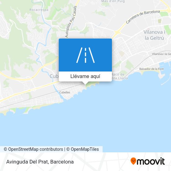 Mapa Avinguda Del Prat