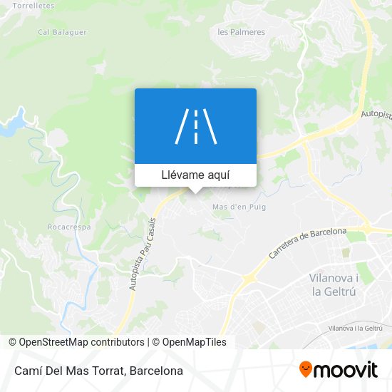 Mapa Camí Del Mas Torrat