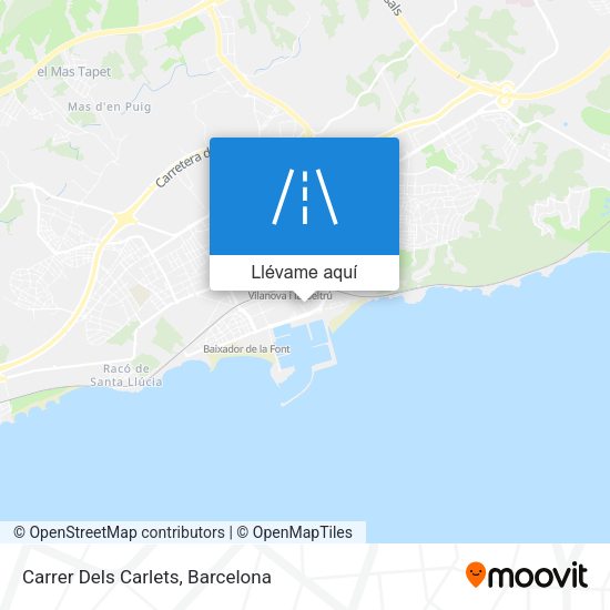 Mapa Carrer Dels Carlets