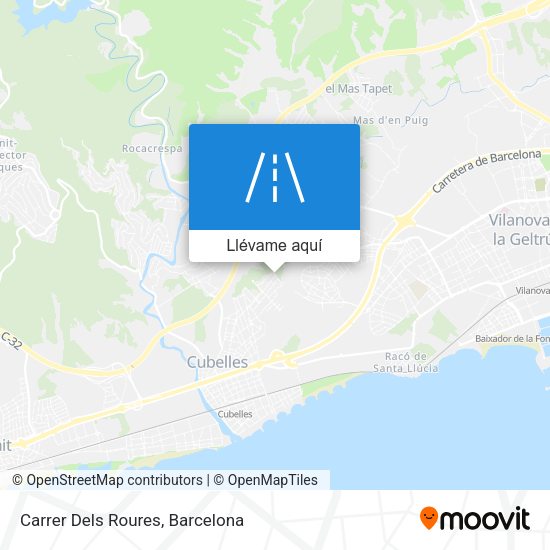 Mapa Carrer Dels Roures