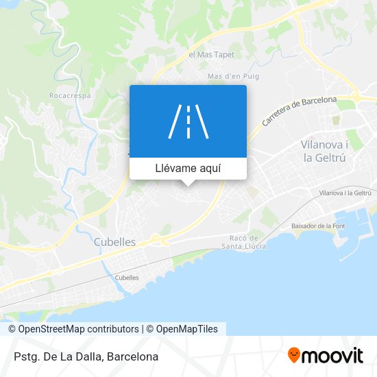 Mapa Pstg. De La Dalla