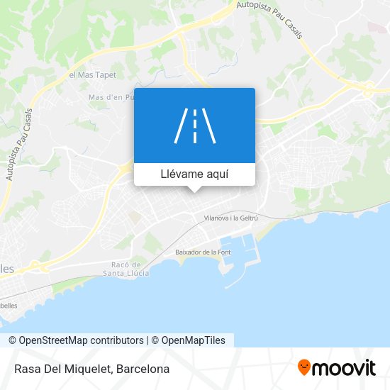 Mapa Rasa Del Miquelet