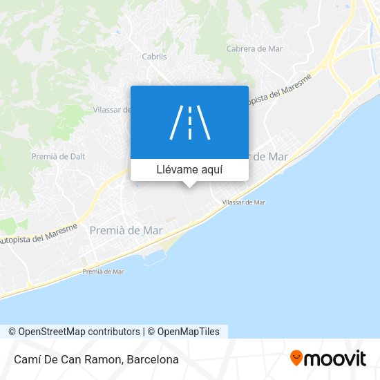 Mapa Camí De Can Ramon