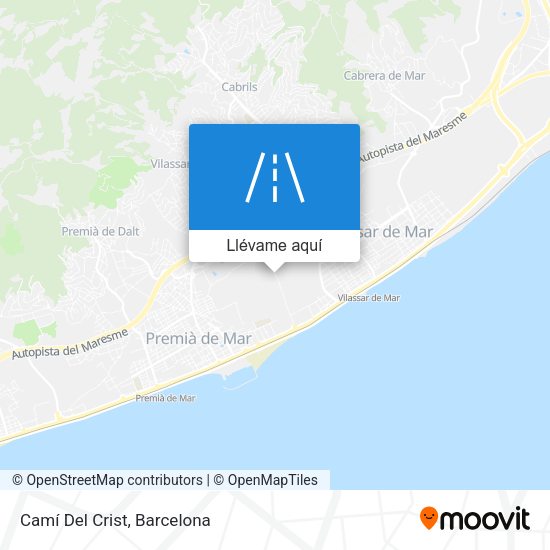 Mapa Camí Del Crist
