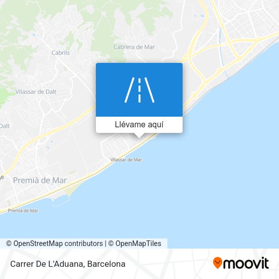 Mapa Carrer De L'Aduana