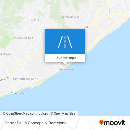Mapa Carrer De La Concepció