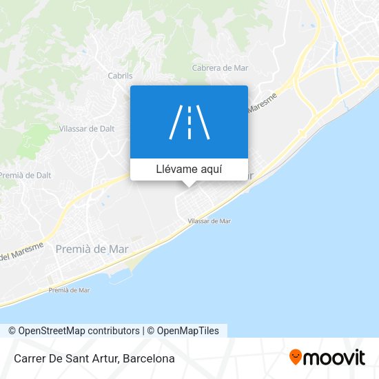 Mapa Carrer De Sant Artur