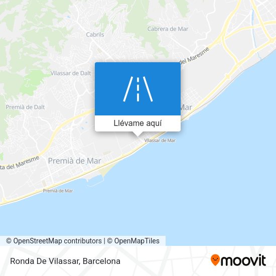 Mapa Ronda De Vilassar