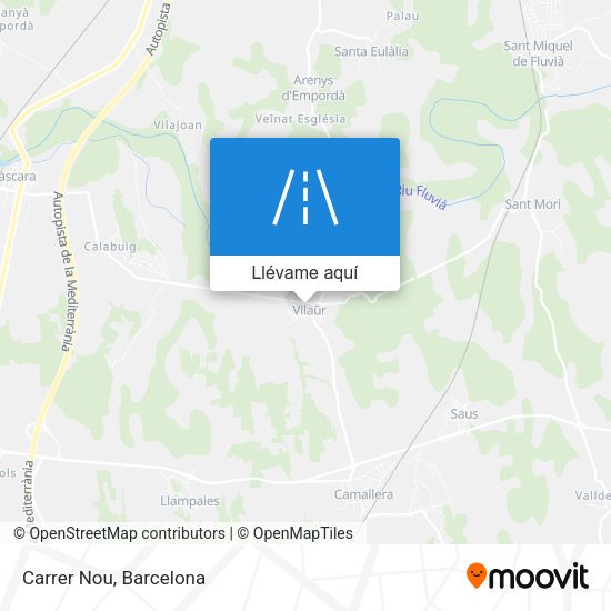 Mapa Carrer Nou