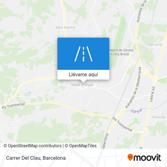 Mapa Carrer Del Clau