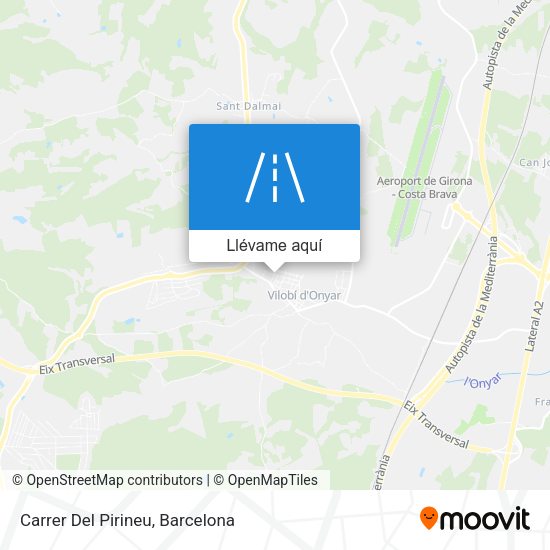 Mapa Carrer Del Pirineu