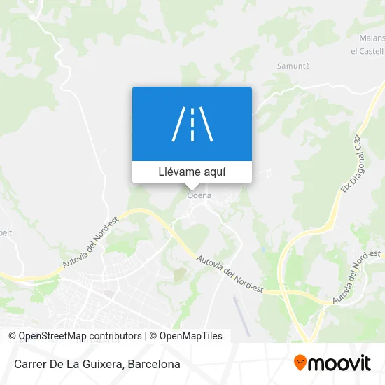 Mapa Carrer De La Guixera
