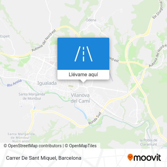 Mapa Carrer De Sant Miquel