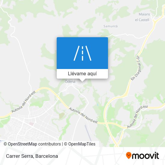 Mapa Carrer Serra