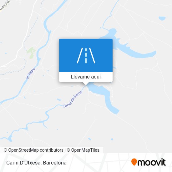 Mapa Camí D'Utxesa