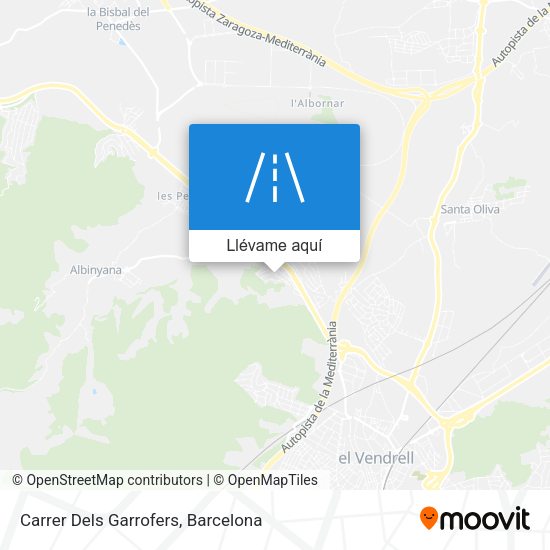 Mapa Carrer Dels Garrofers