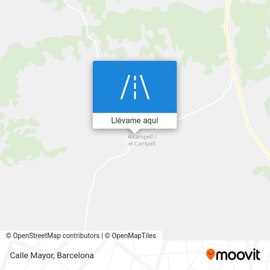 Mapa Calle Mayor