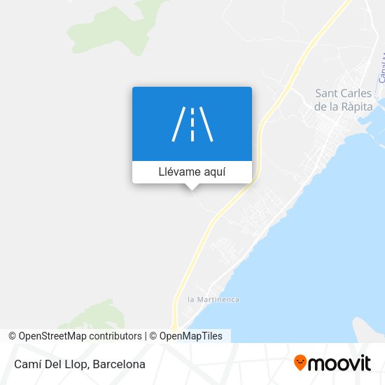 Mapa Camí Del Llop