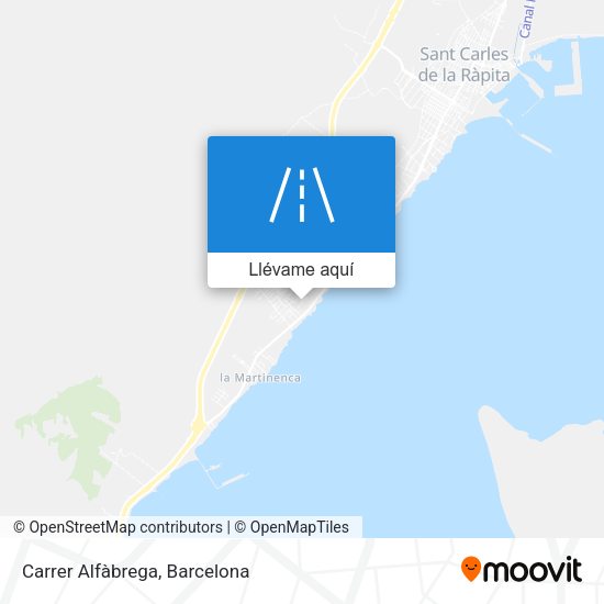 Mapa Carrer Alfàbrega