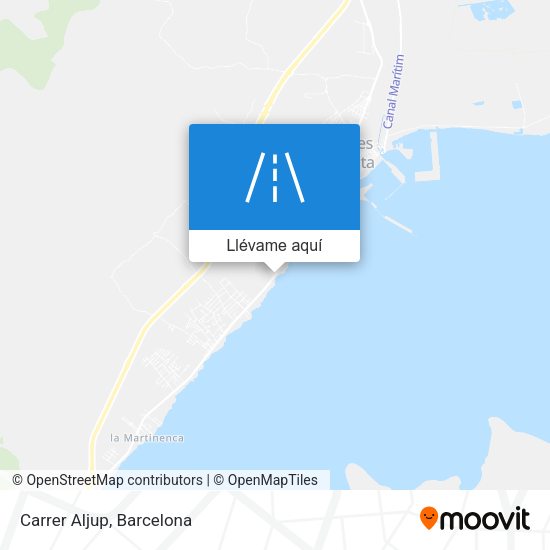 Mapa Carrer Aljup