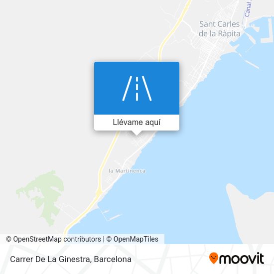 Mapa Carrer De La Ginestra