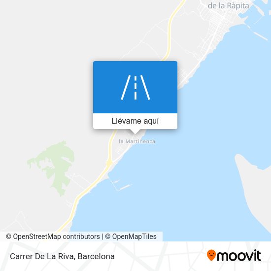 Mapa Carrer De La Riva