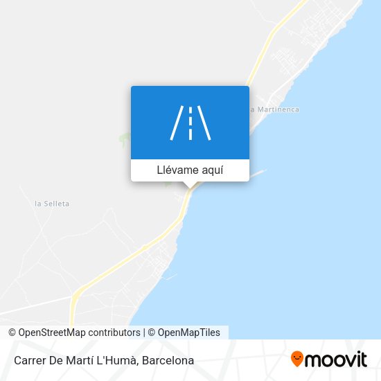 Mapa Carrer De Martí L'Humà