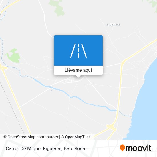 Mapa Carrer De Miquel Figueres