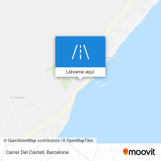 Mapa Carrer Del Castell