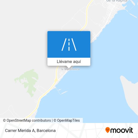 Mapa Carrer Merida A