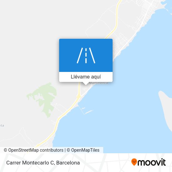 Mapa Carrer Montecarlo C