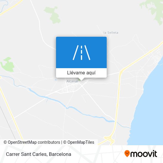 Mapa Carrer Sant Carles