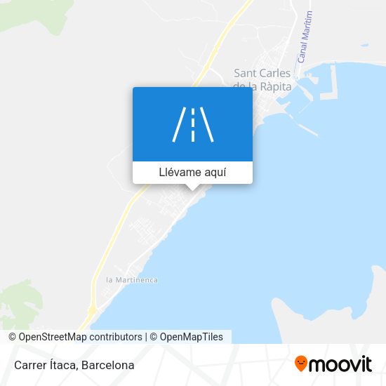 Mapa Carrer Ítaca