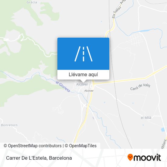 Mapa Carrer De L'Estela