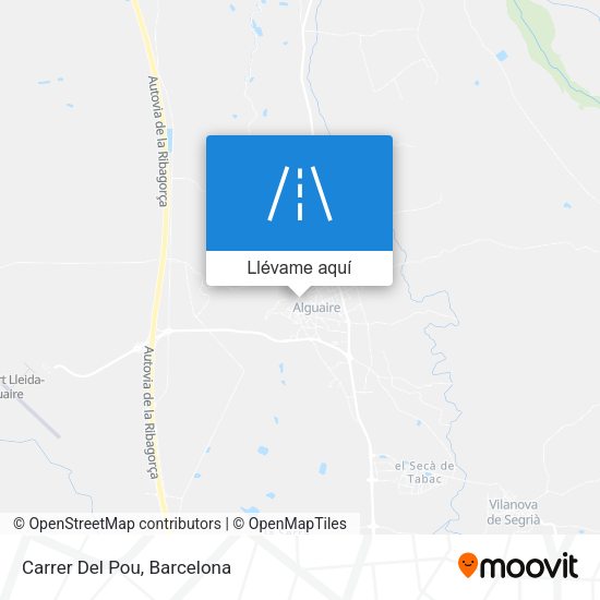 Mapa Carrer Del Pou