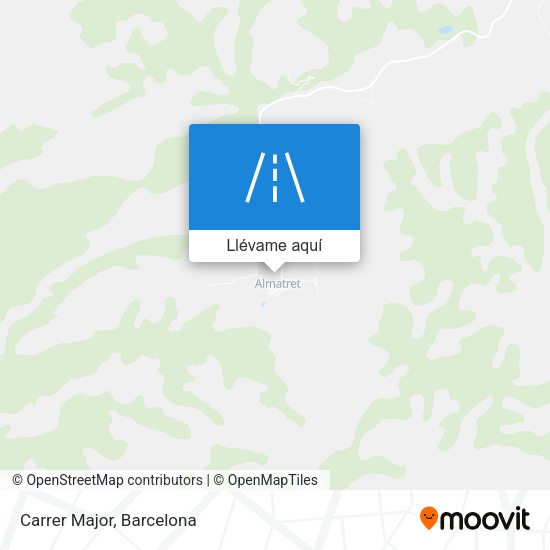 Mapa Carrer Major