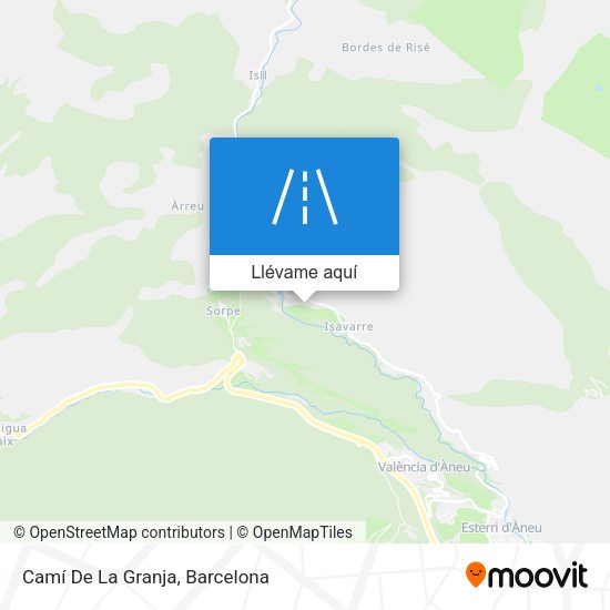 Mapa Camí De La Granja