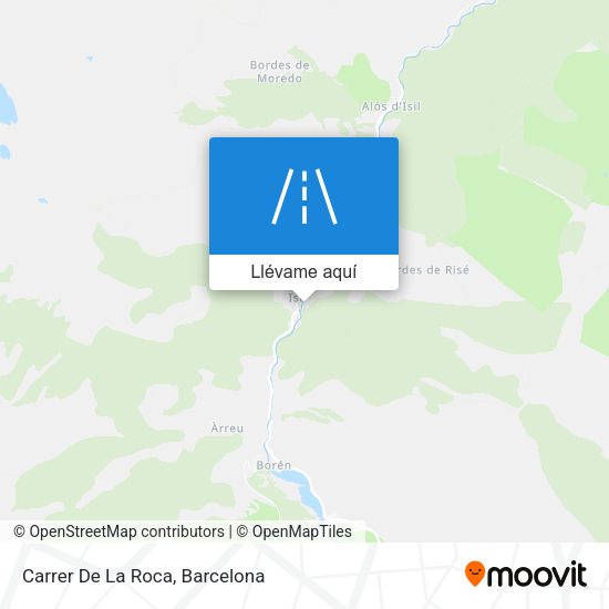 Mapa Carrer De La Roca