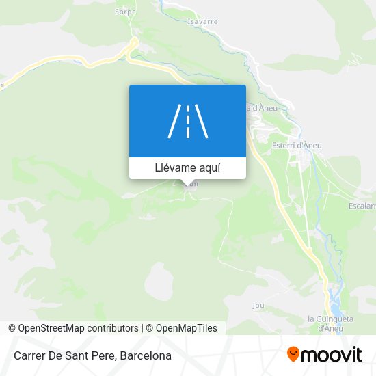 Mapa Carrer De Sant Pere