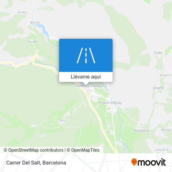 Mapa Carrer Del Salt