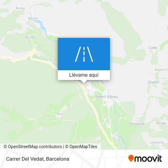 Mapa Carrer Del Vedat