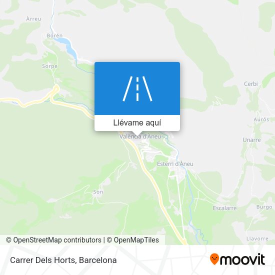 Mapa Carrer Dels Horts