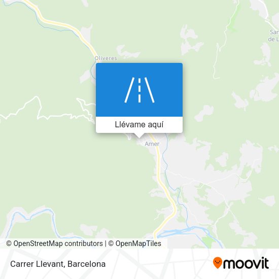 Mapa Carrer Llevant